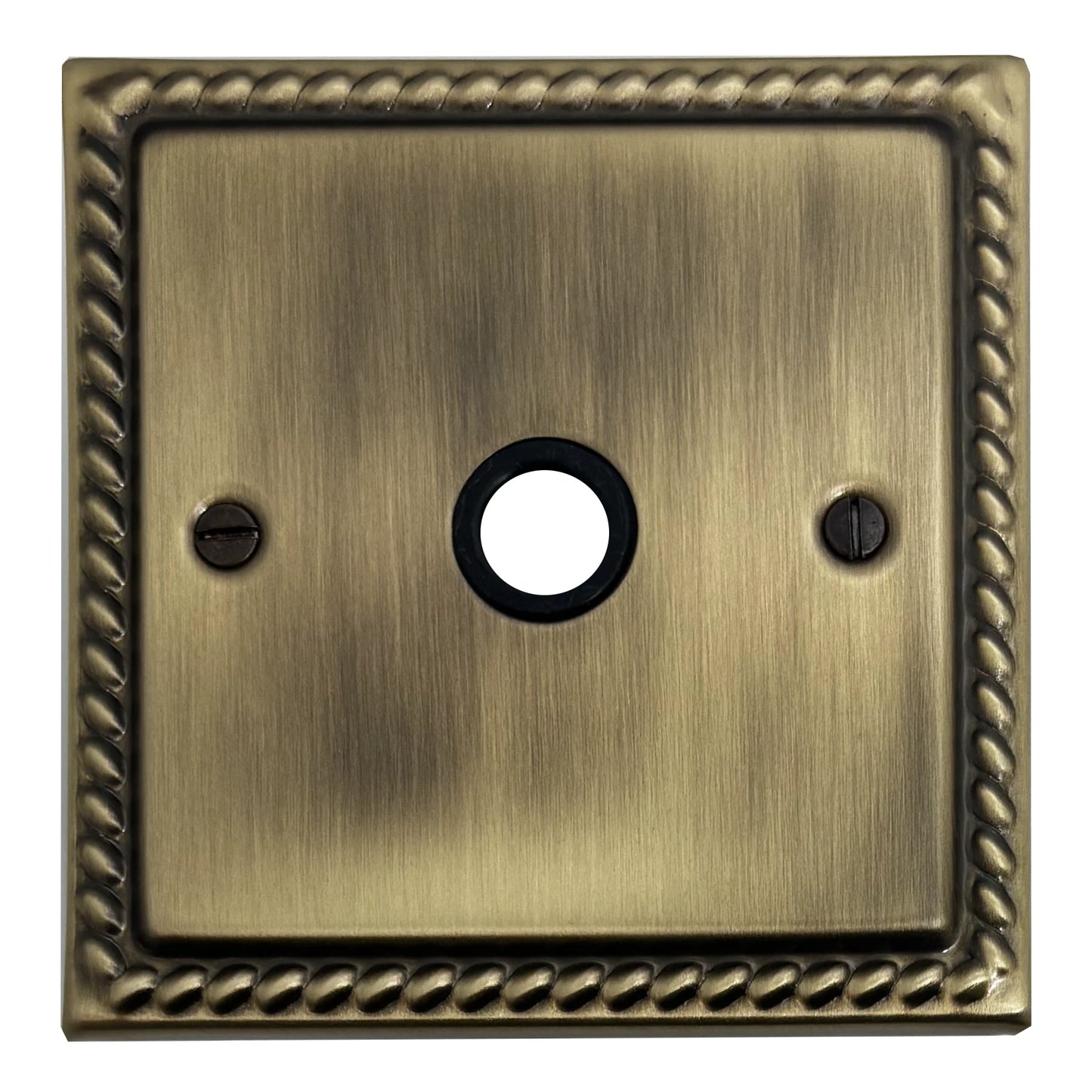 Georgian Light Antique Brass Flex Outlet
