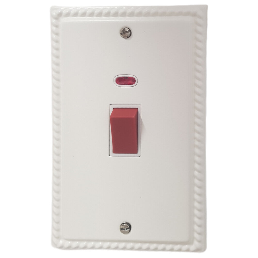 Georgian Flat White 45 Amp Dp Switch