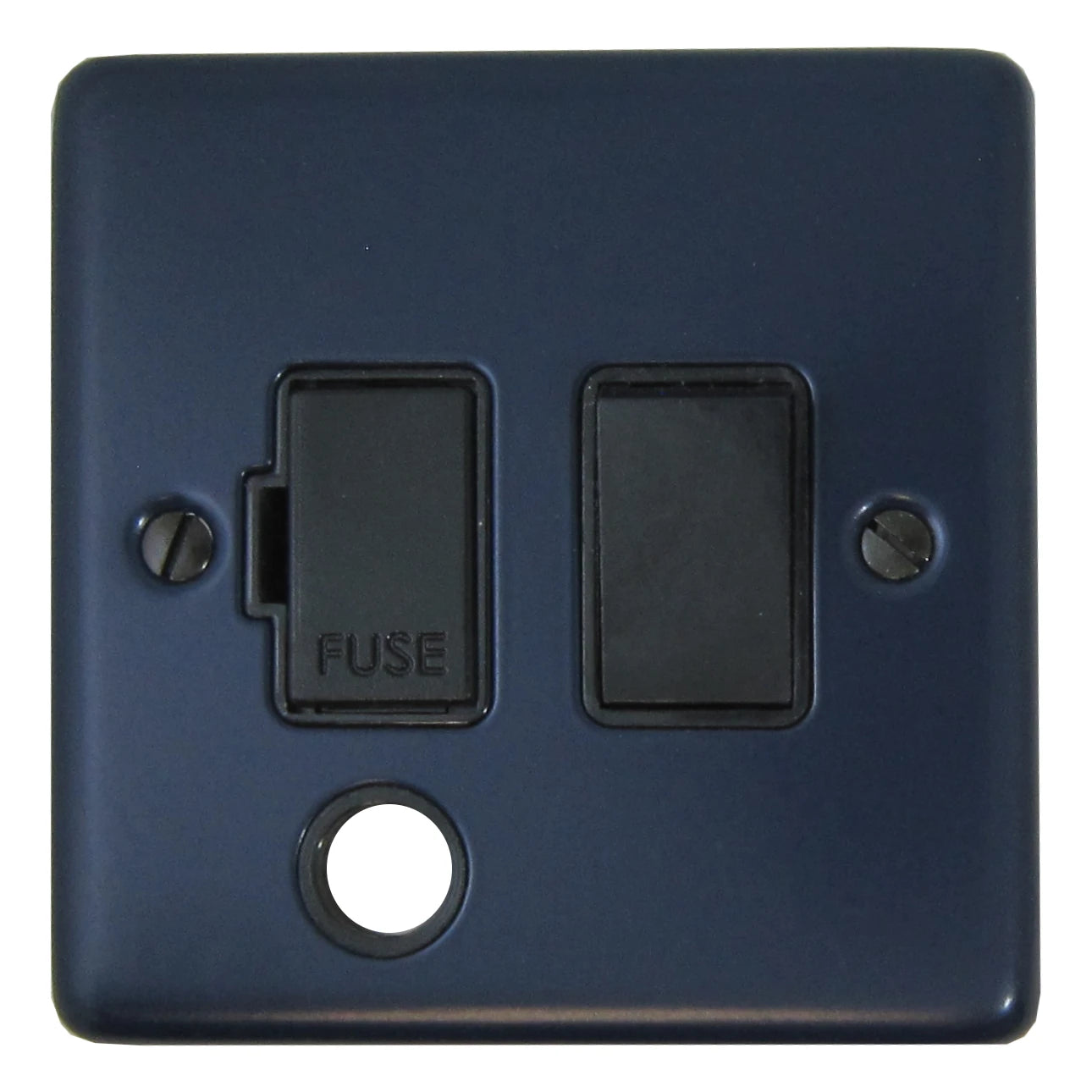 Contour Blue Switch Fused Spur + Flex Outlet