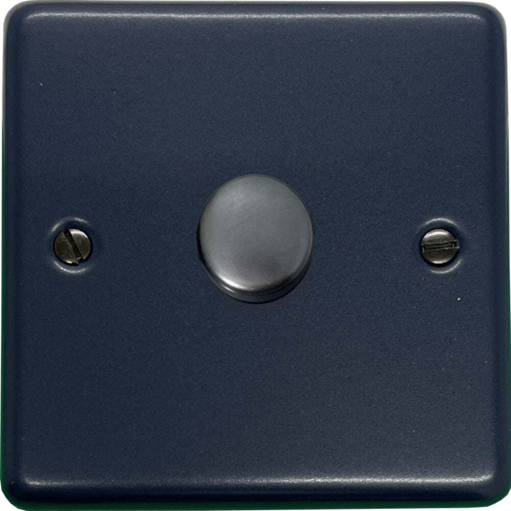 Contour Blue 1 Gang LED Dimmer