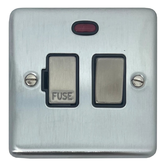 Contour Satin Chrome Swt Fused Spur + Neon