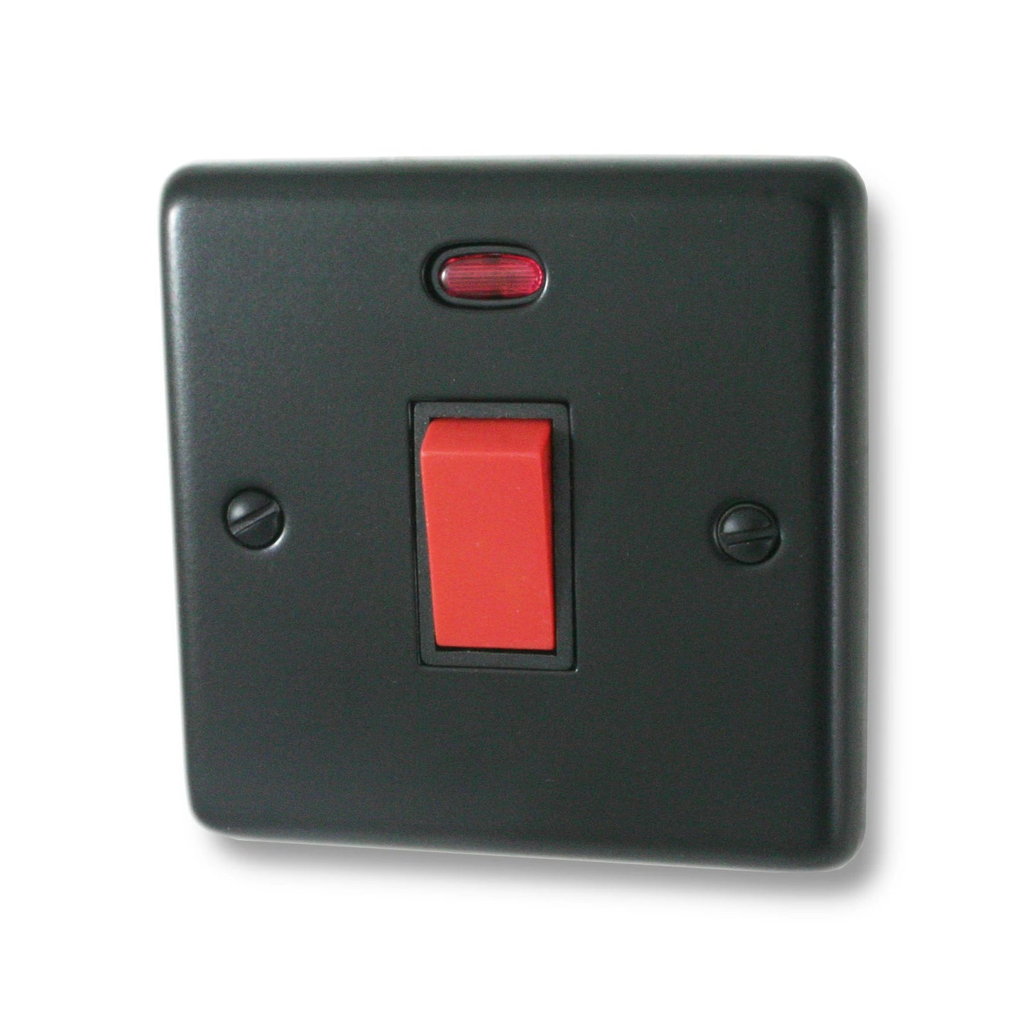 Contour Flat Black 45A DP Switch