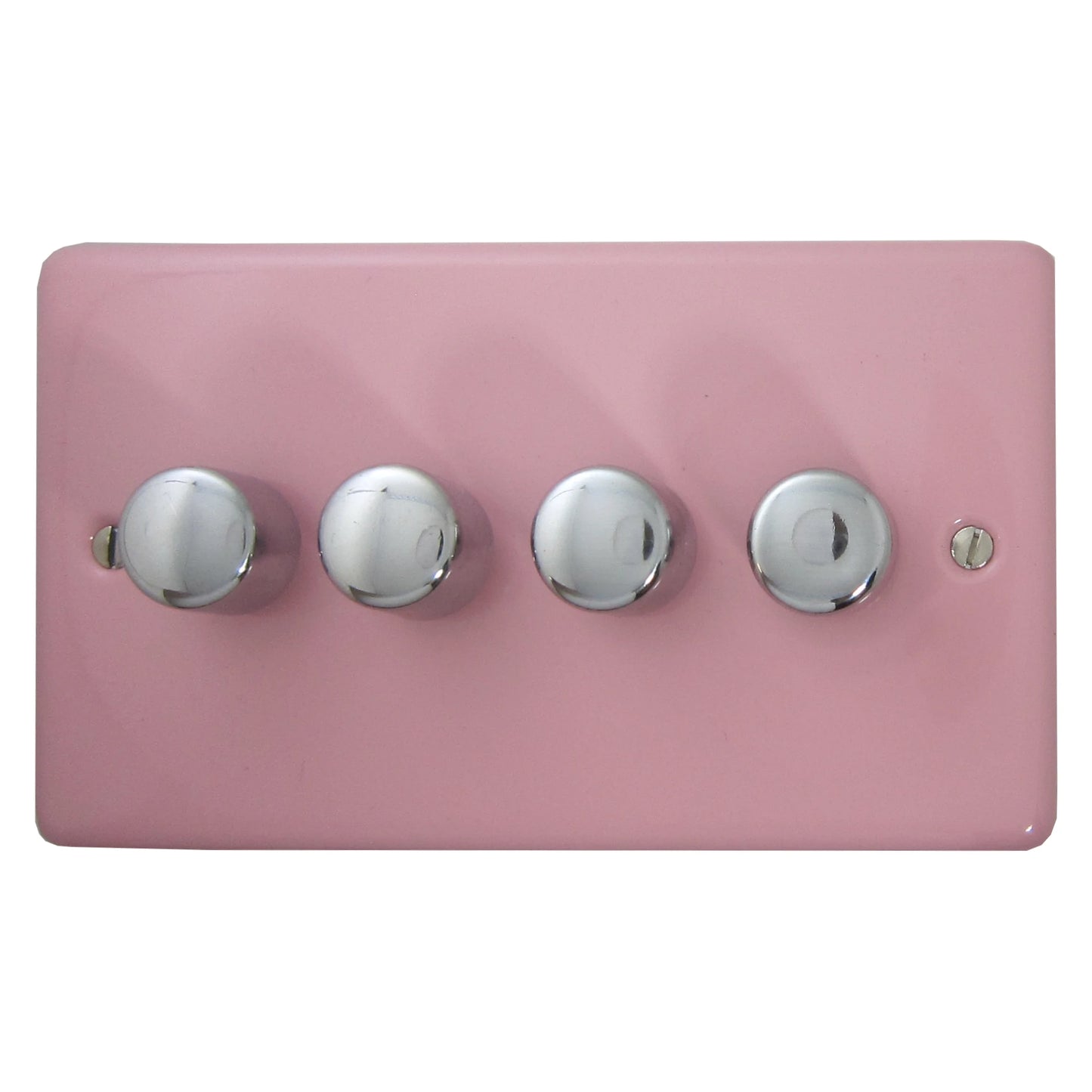 Contour Pink 4 Gang LED Dimmer