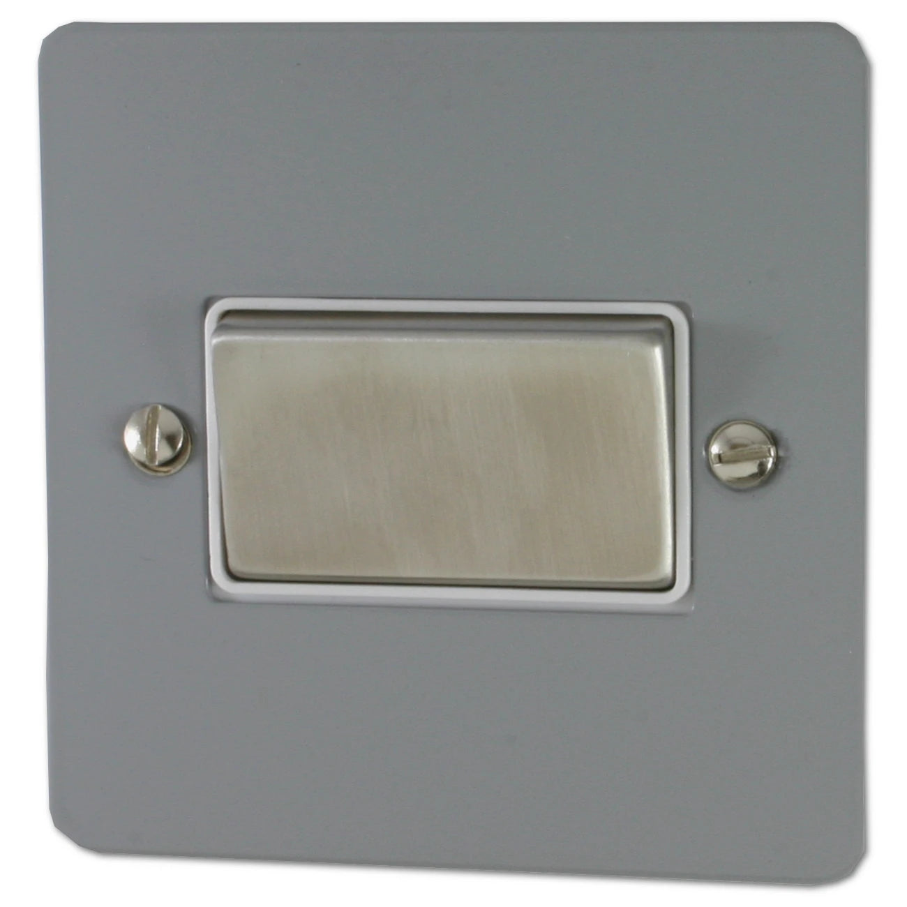 Flat Light Grey Fan Isolator