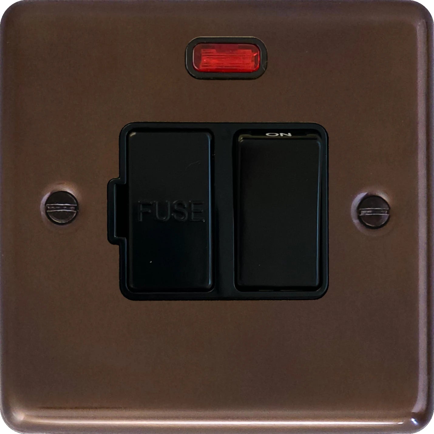 Contour Medium Bronze Switched Fuse Spur with Neon (Black Switch)