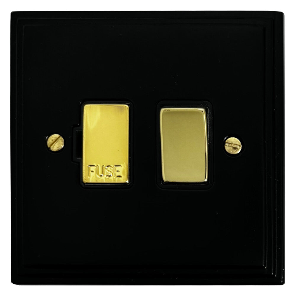 Victorian Flat Black Swt Fused Spur