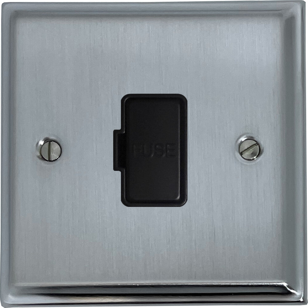 Deco Satin Chrome Unswitched Spur