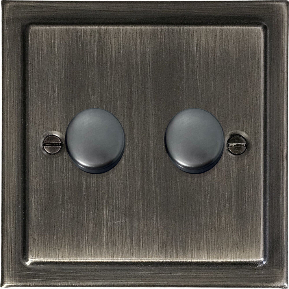 Victorian Antique Nickel 120W LED Dimmer