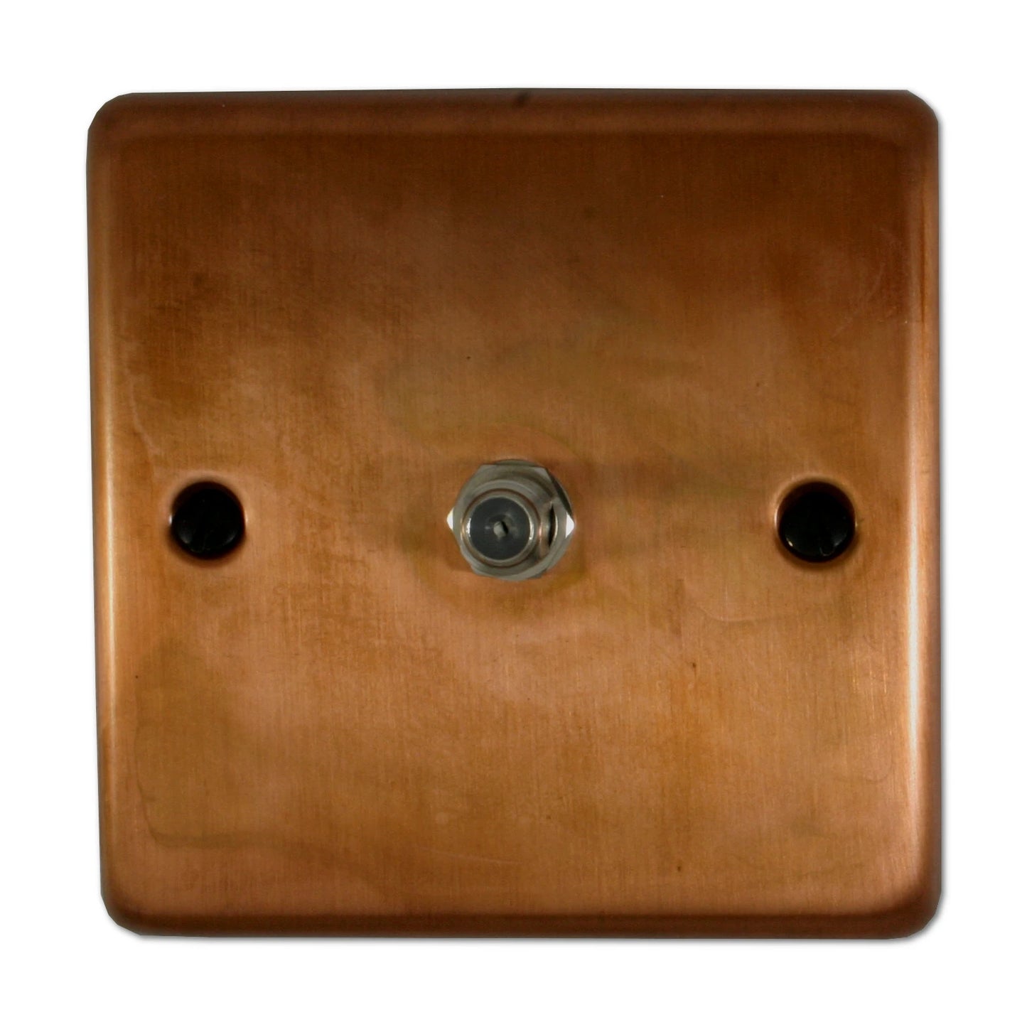 Contour Tarnished Copper 1 Gang Sat Point