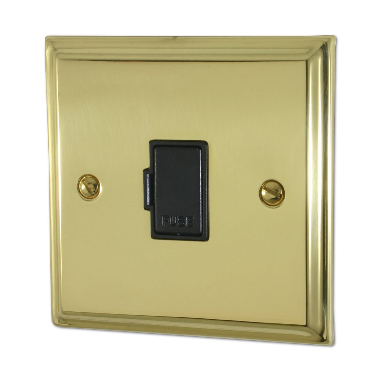 Deco Polished Brass Unswitched Spur