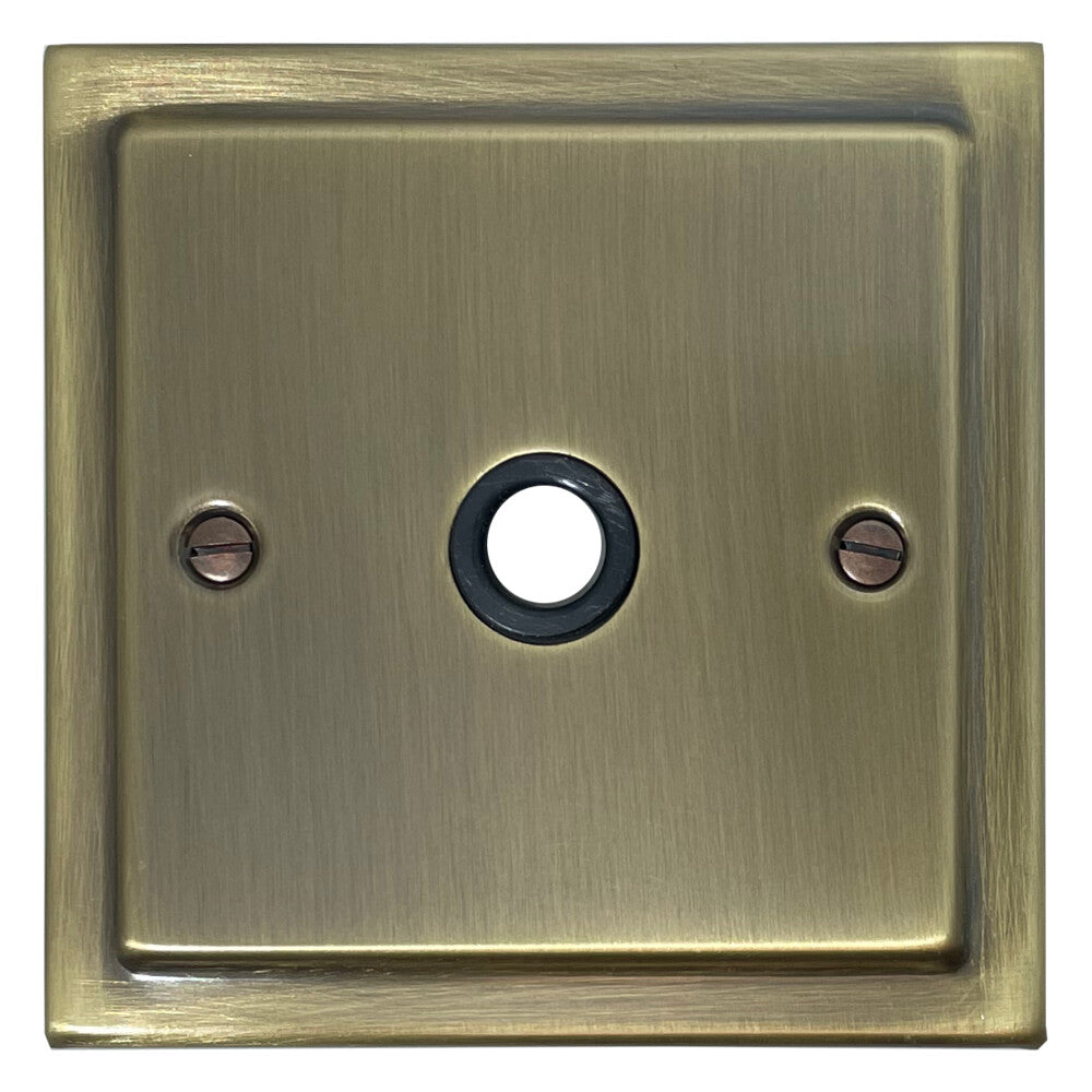 Victorian Light Antique Brass Flex Outlet