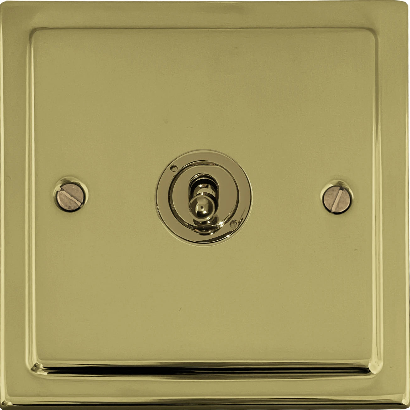 Victorian Polished Brass Intermediate Toggle