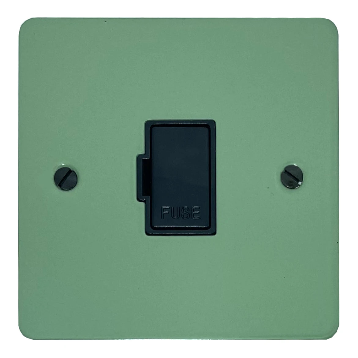 Flat Sage Green Unswitched Fuse Spur (Black Insert)