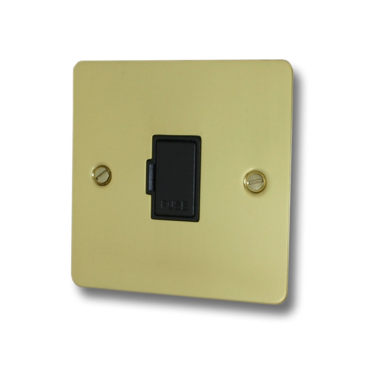 Flat Polished Brass Unswitched Spur