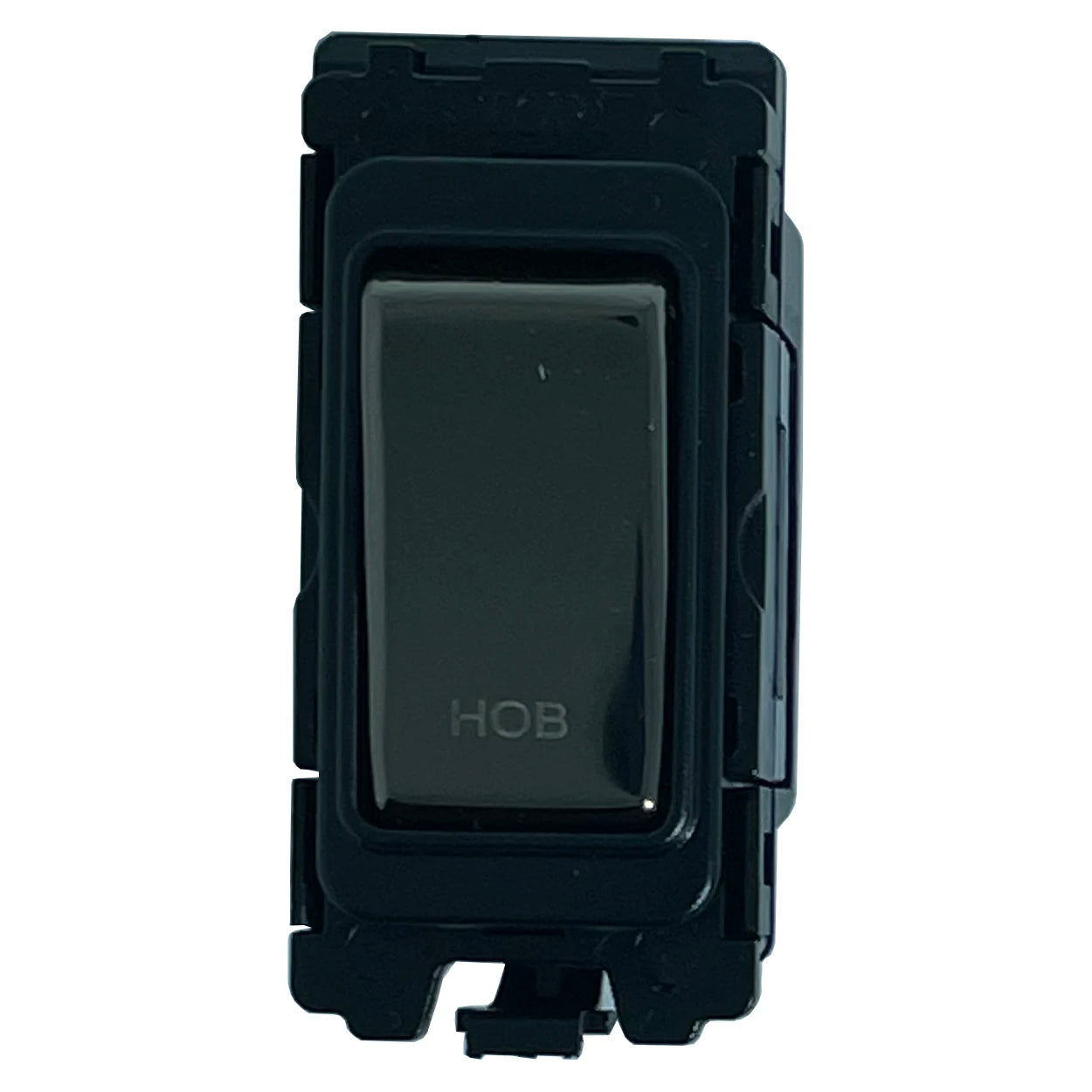 20A DP Switch - Engraved - Hob - Black Nickel Switch