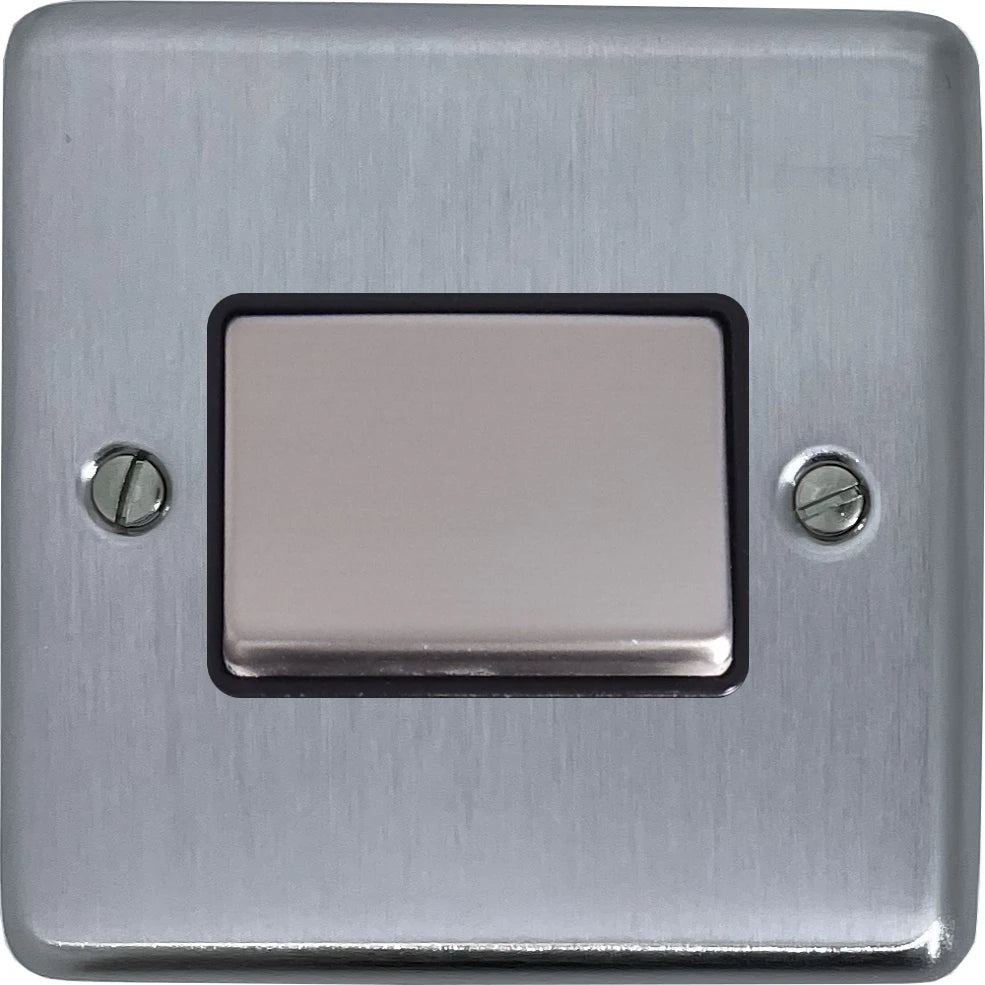 Contour Satin Chrome Fan Isolator
