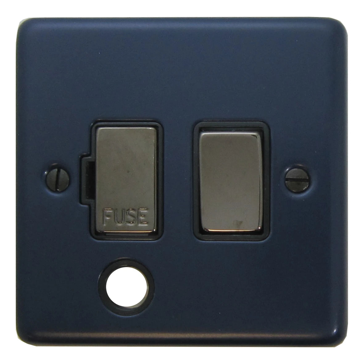 Contour Blue Switch Fused Spur + Flex Outlet