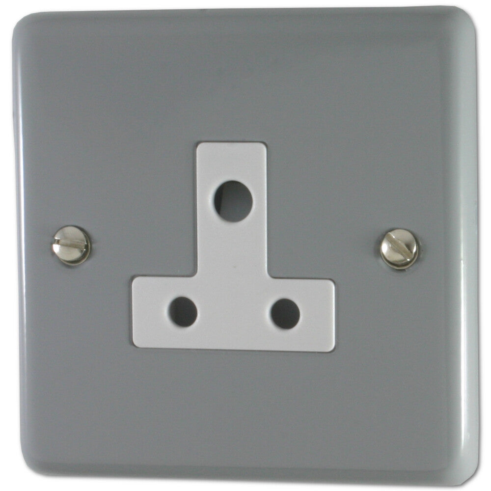 Contour Light Grey 5 Amp Socket