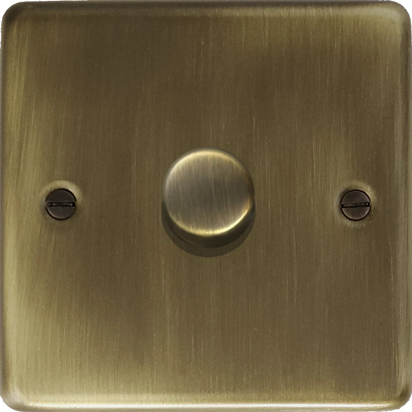 Contour Antique Brass 1 Gang LED Dimmer