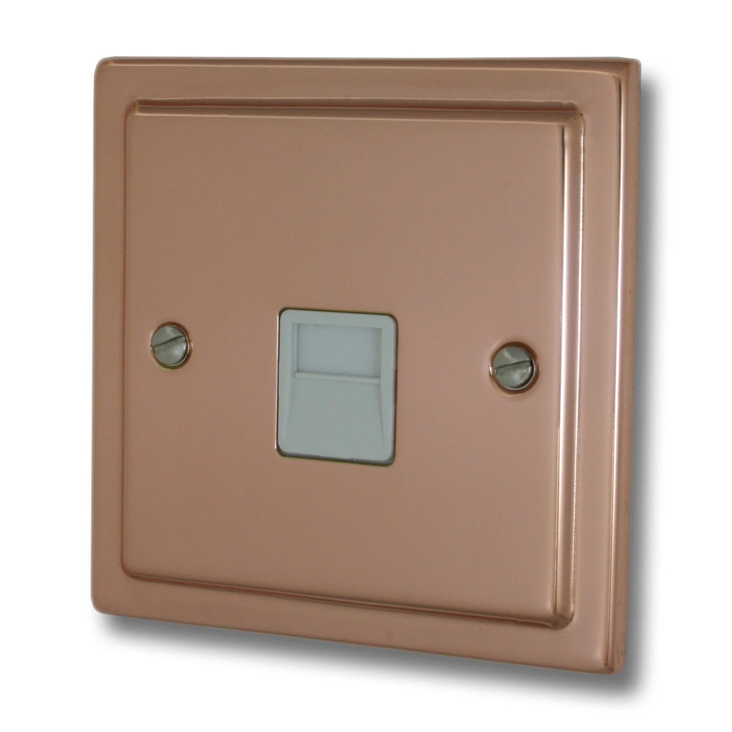 Victorian Polished Copper Slave Telecom