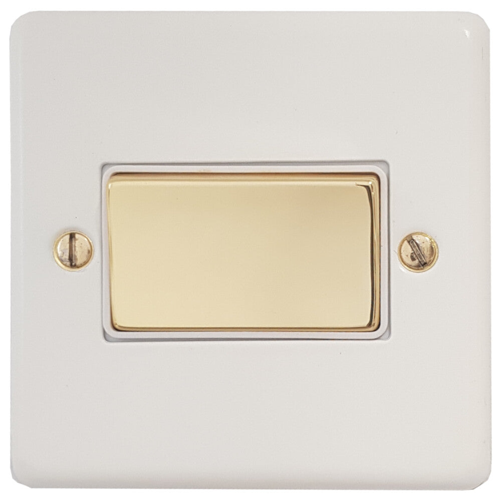 Contour Flat White Contour Fan Isolator