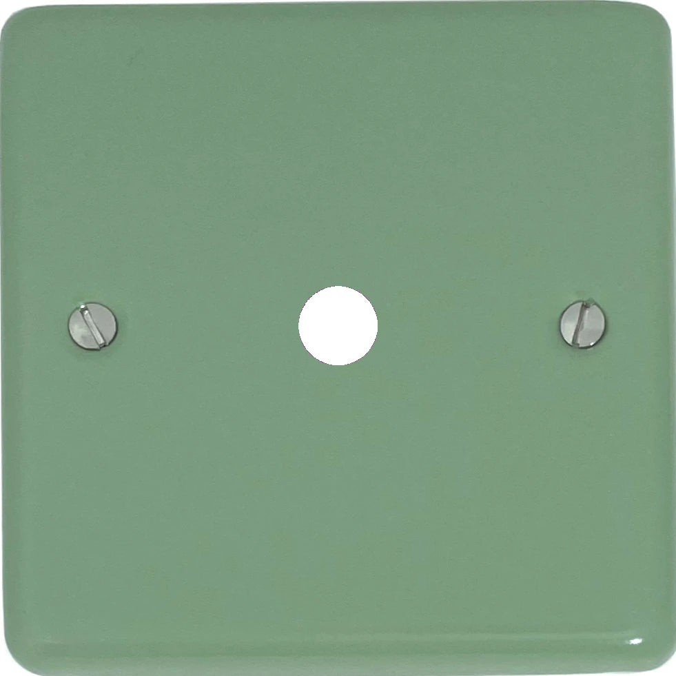 Classic Sage Green 1 Gang Grid Toggle Plate (Plate Only)