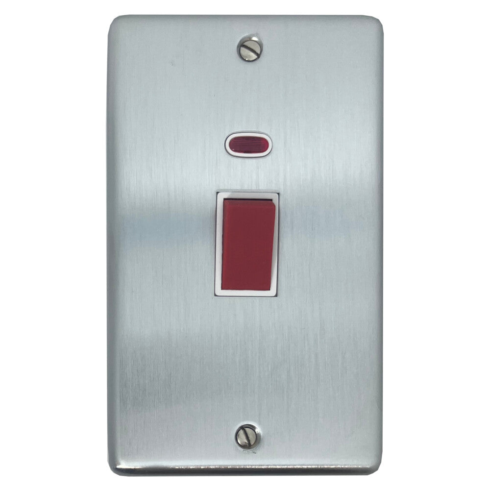 Contour Satin Chrome L/Plate