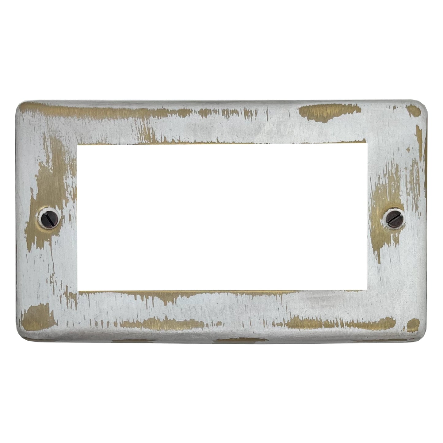 Contour Dover Bronze 4 Gang Mod Plate & Frame