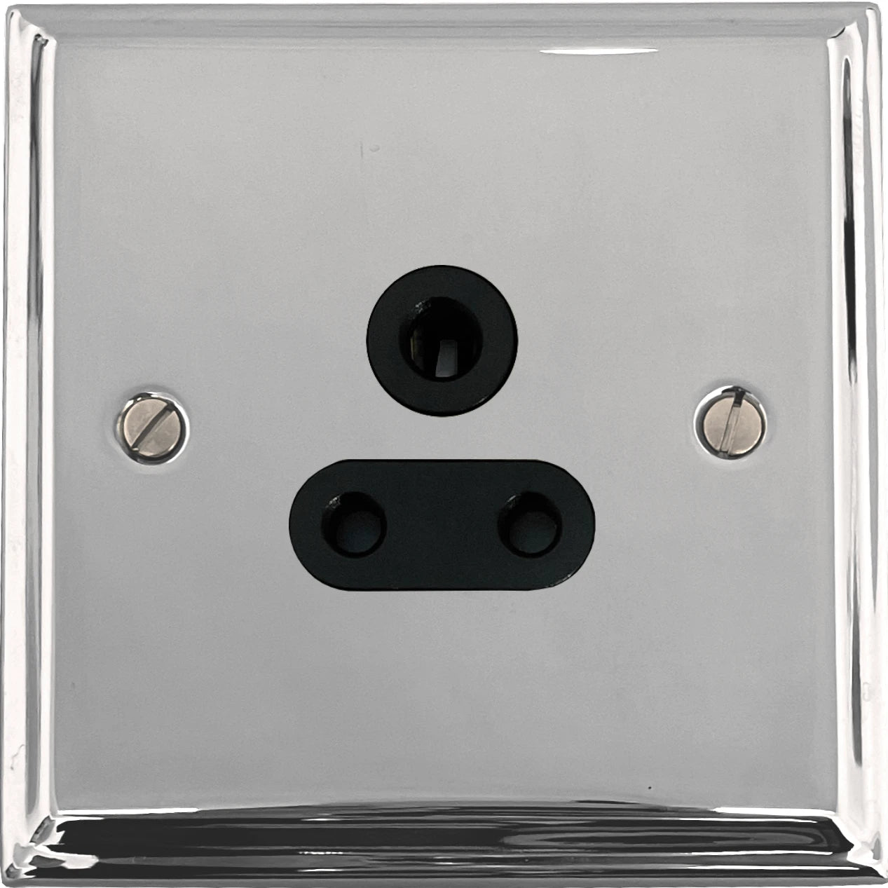 Deco Polished Chrome 5 Amp Socket