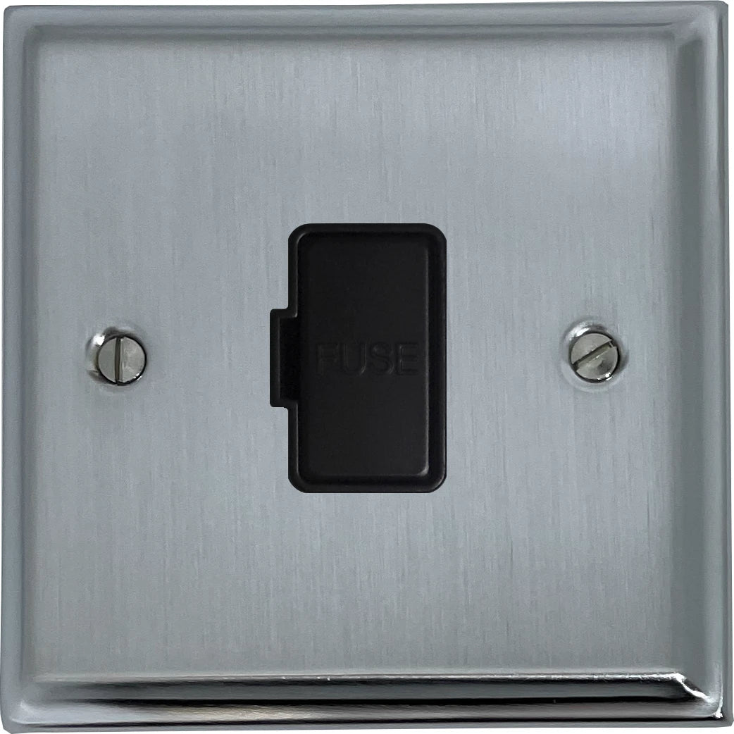 Deco Satin Chrome Unswitched Spur