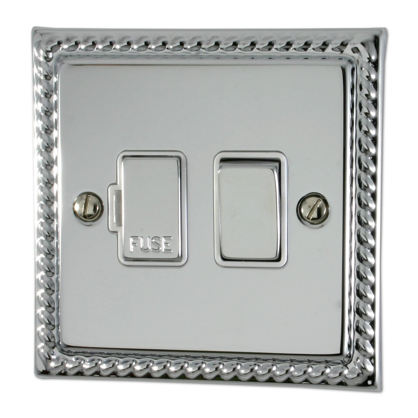 Georgian Polished Chrome Swt. Fused Spur