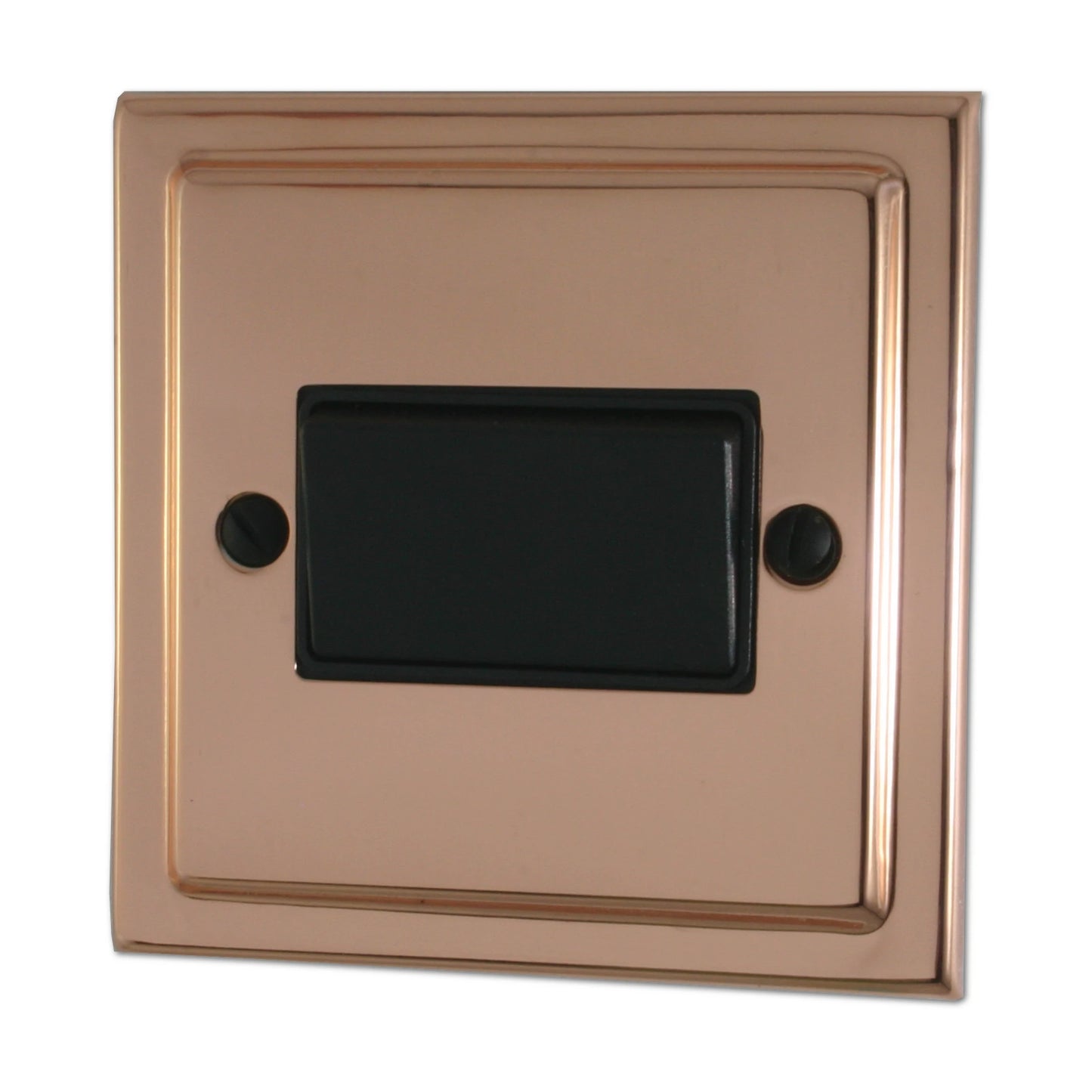 Victorian Polished Copper Fan Isolator