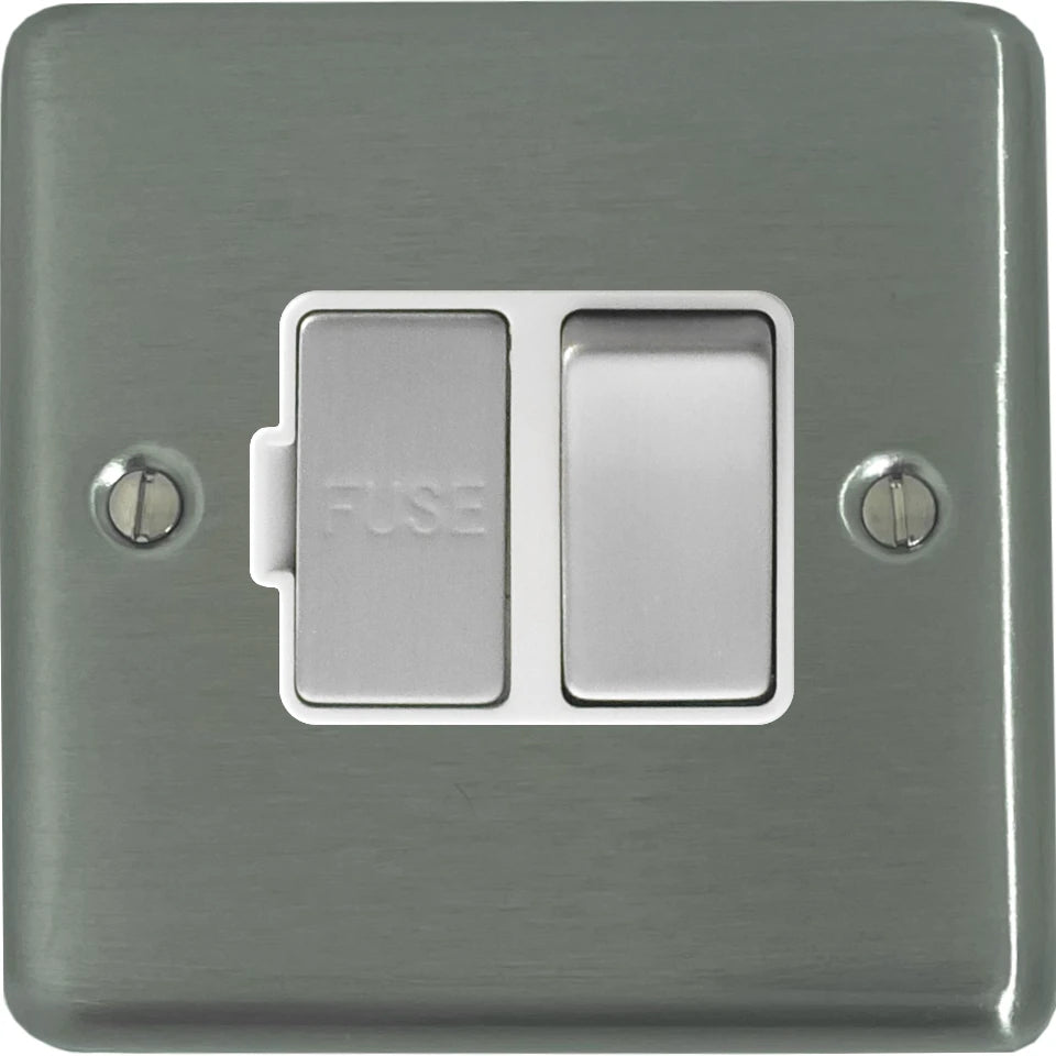 Contour Brushed Steel Swt. Fused Spur