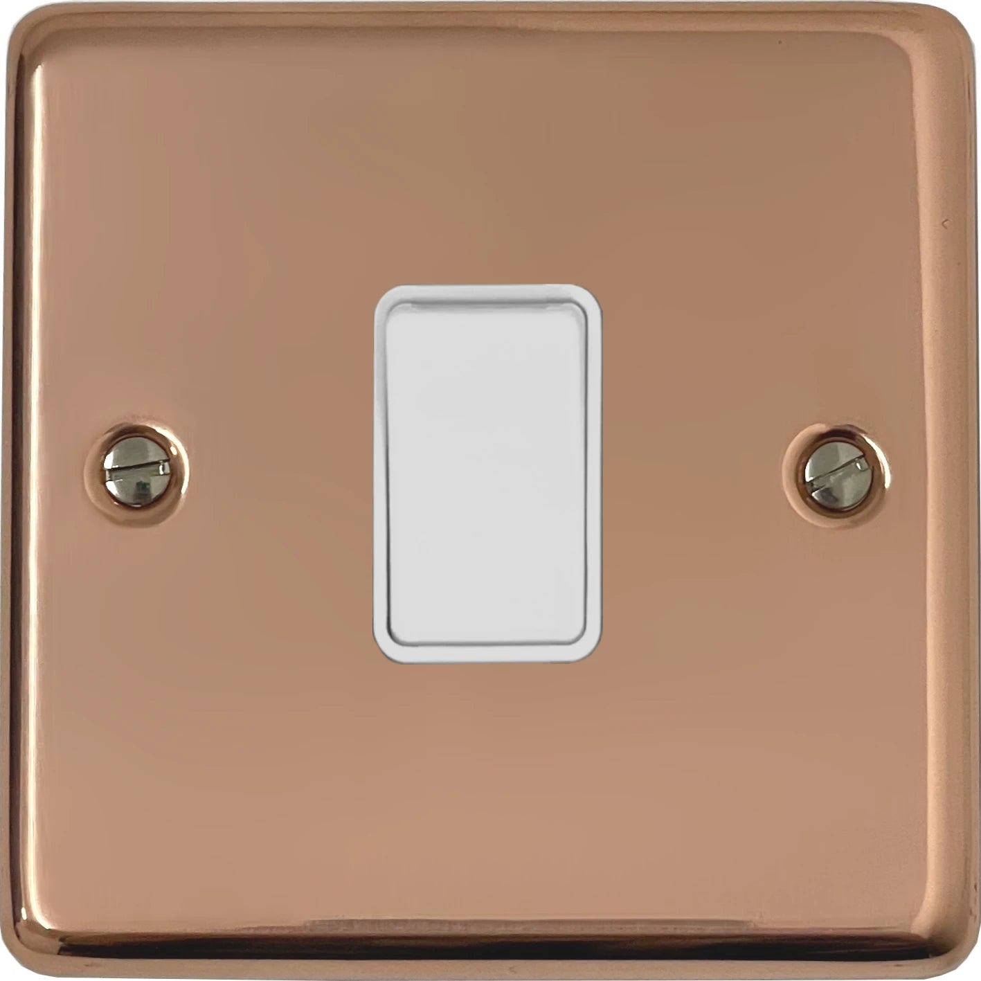 Contour Bright Copper 1 Gang Switch