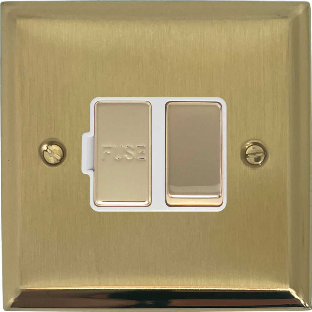 Deco Satin Brass Swt Fused Spur