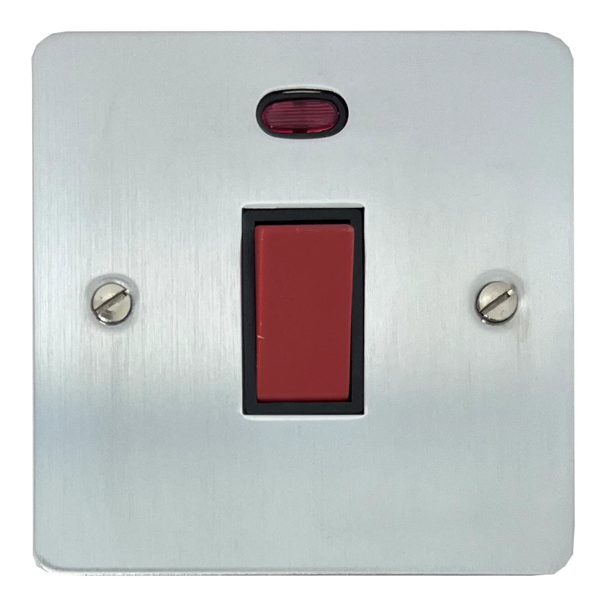 Flat Satin Chrome S/Plate