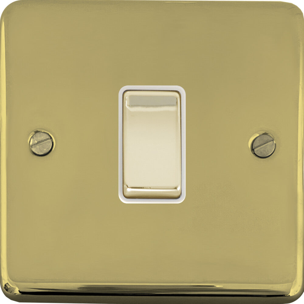 Contour Polished Brass Intermediate Switch