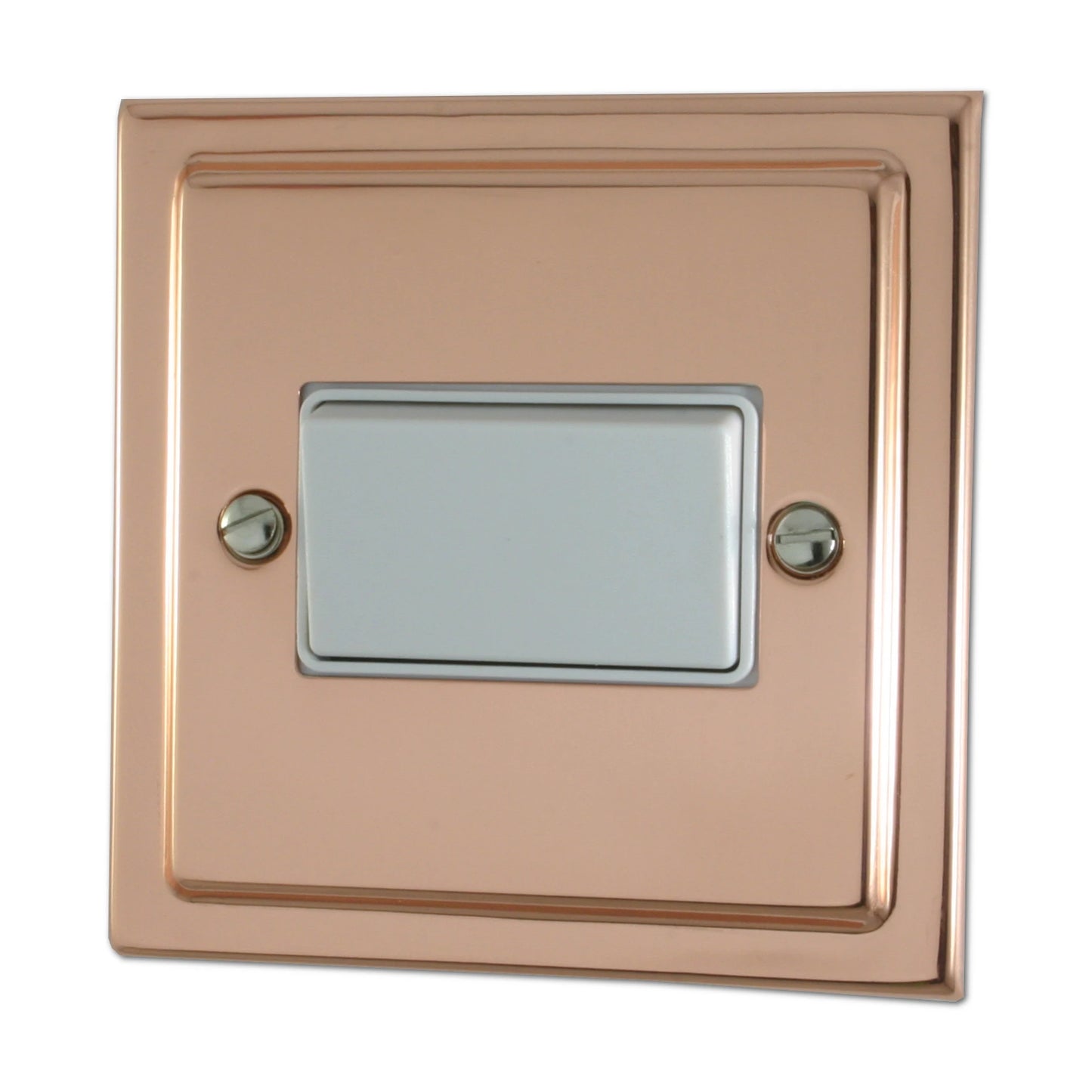 Victorian Polished Copper Fan Isolator