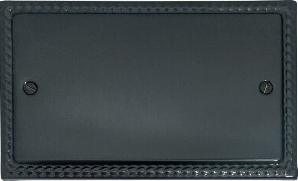 Georgian Black Bronze 2 Gang Blank
