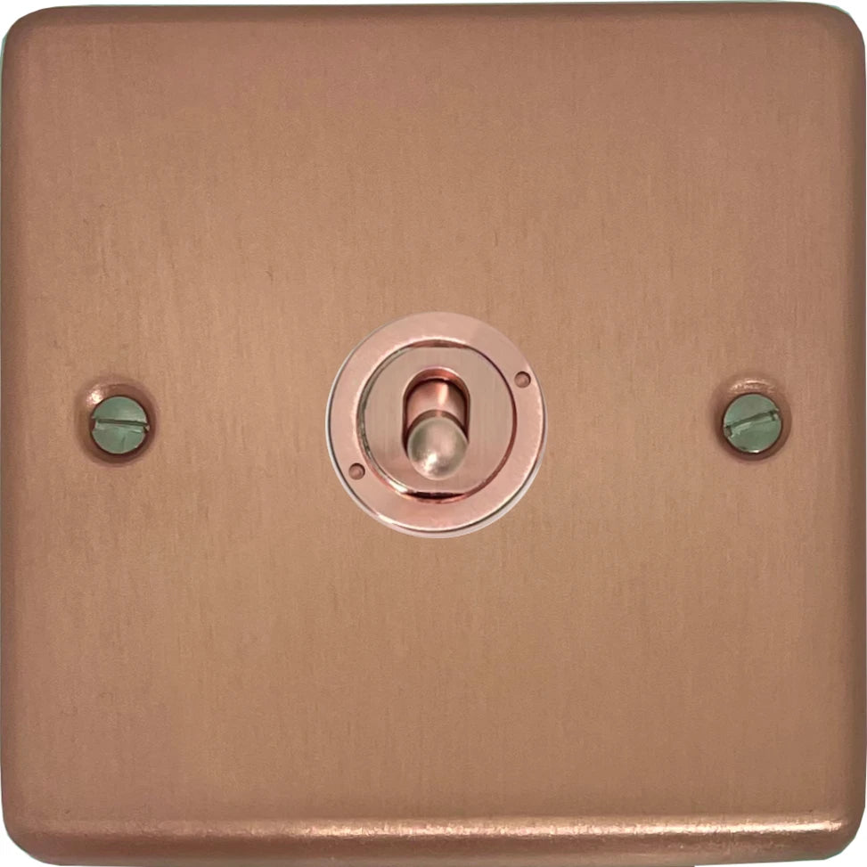 Contour Rose Gold 1 Gang Toggle