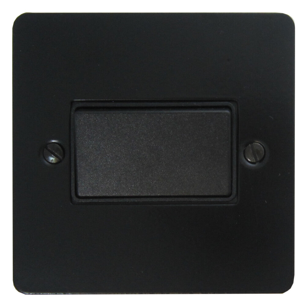 Flat Black Fan Isolator