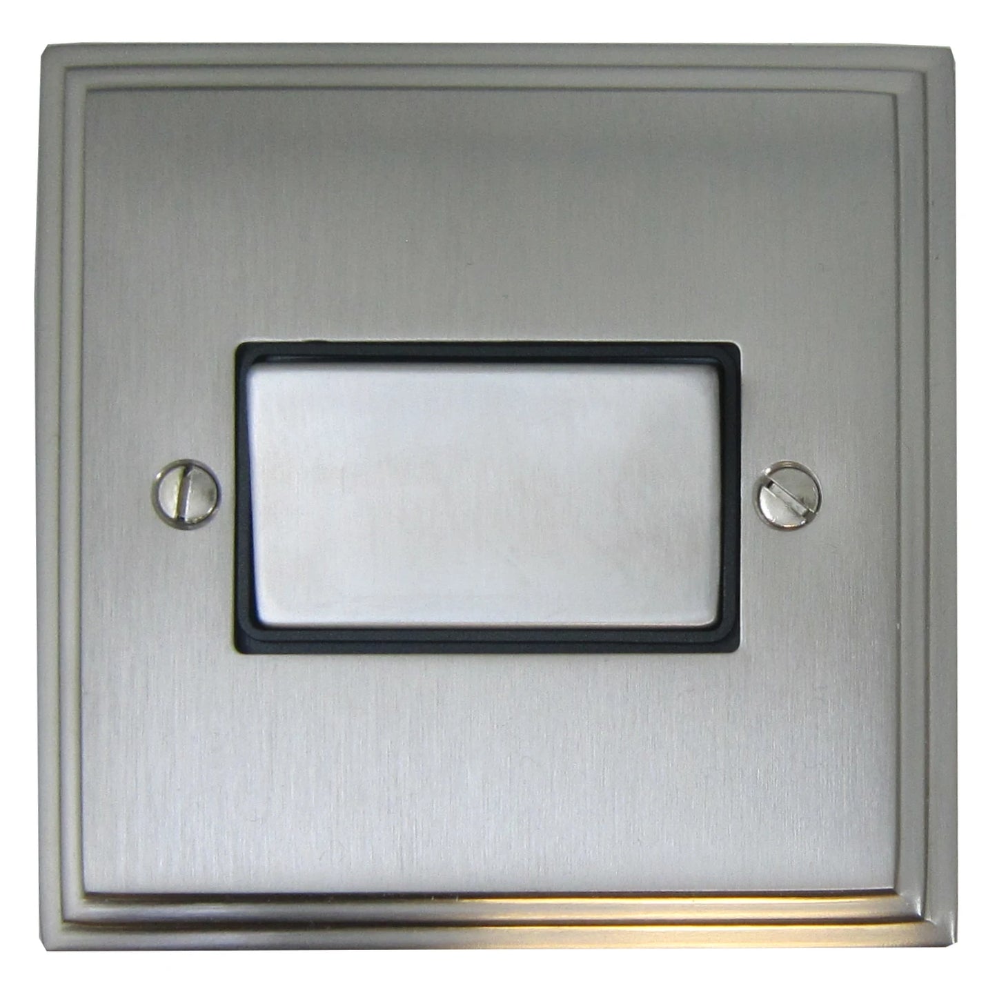 Victorian Satin Nickel Fan Isolator