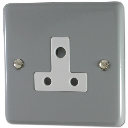 Contour Light Grey 5 Amp Socket