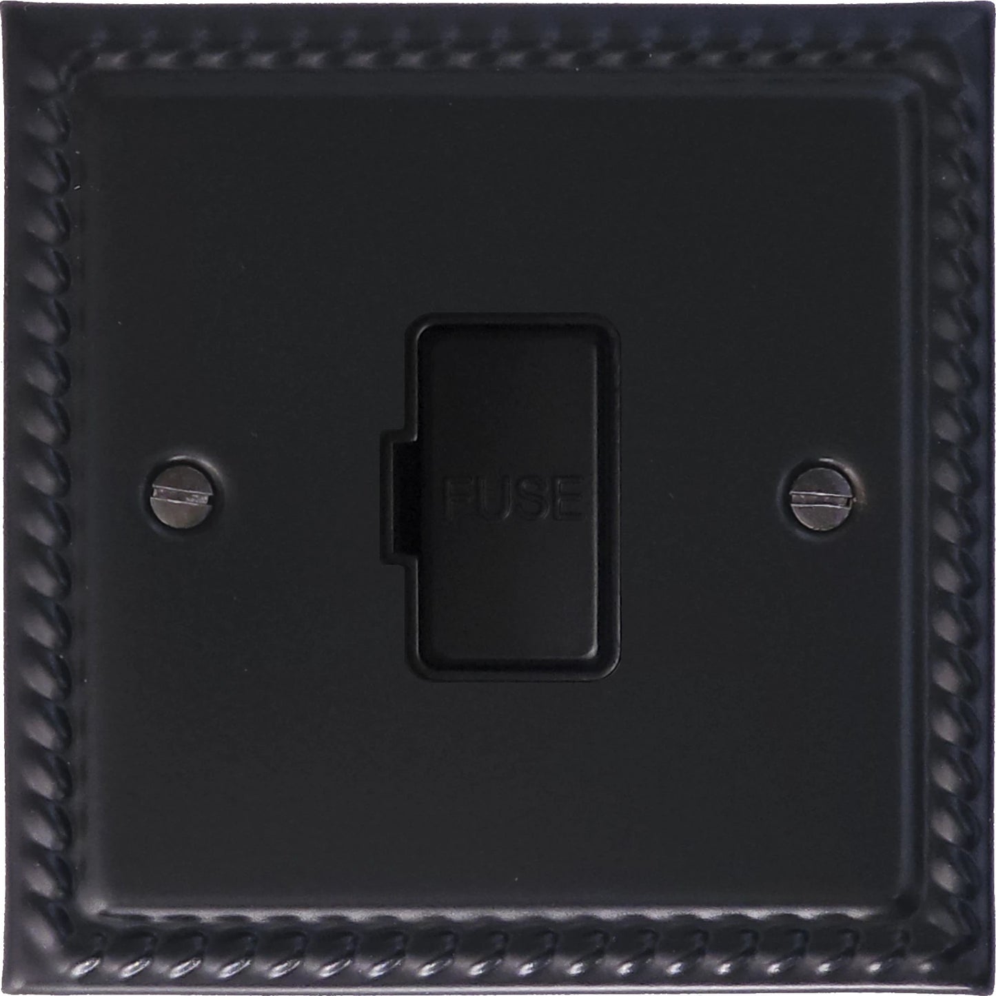 Georgian Flat Black Unswitched Spur
