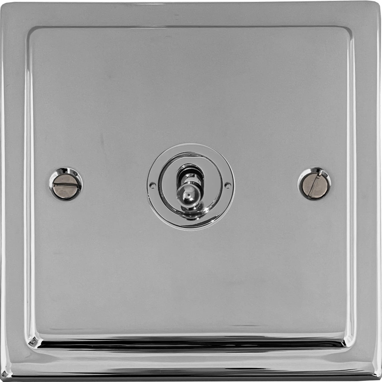 Victorian Polished Chrome 1 Gang Intermediate Toggle
