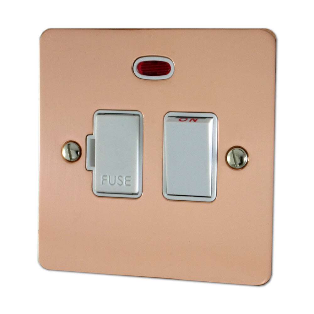 Flat Bright Copper Swt. Fused Spur & Neon
