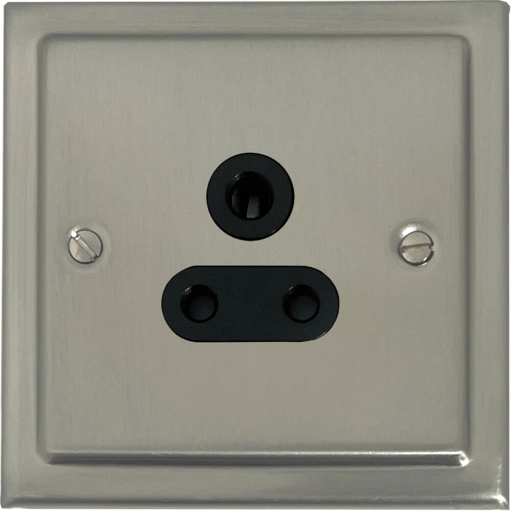 Victorian Satin Nickel 5A Socket