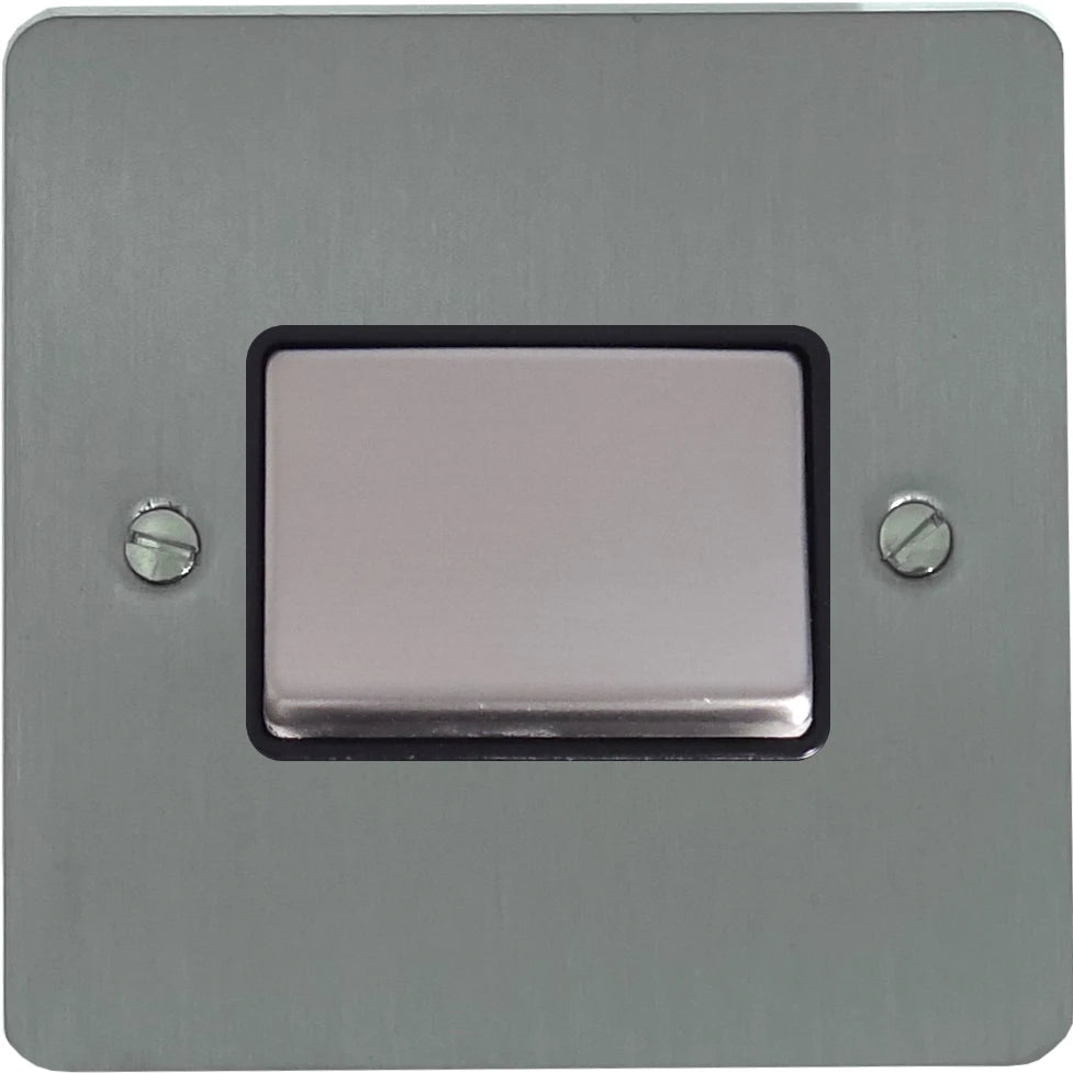 Flat Brushed Steel Fan Isolator