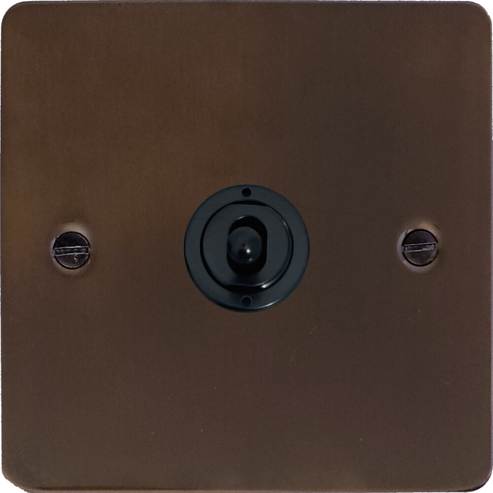 Flat Medium Bronze Intermediate Toggle (Flat Black Toggle)