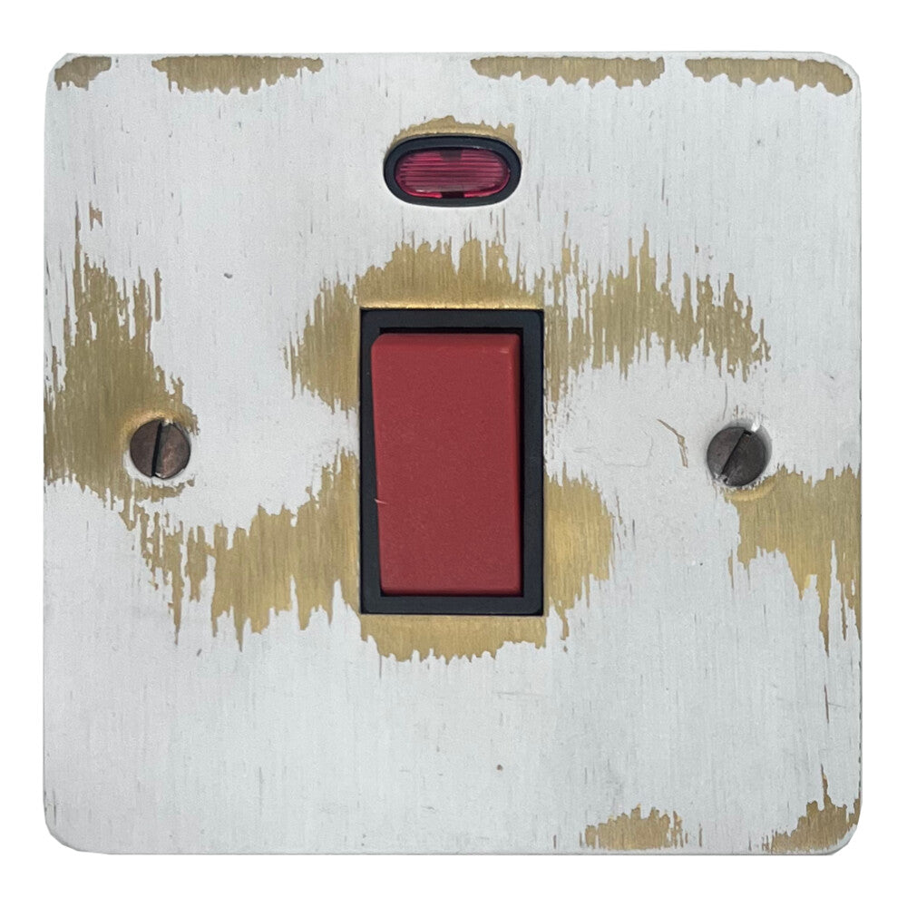Flat Dover Bronze 45A Dp Switch + Neon